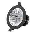 Black LED recessed spotlights