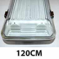 LED-Feuchtraum-Wannenleuchte 2x120cm oder...