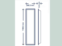 LED Panel RA 90 120x30cm 4000k UGR19 5 Jahre Garantie 1-10V 