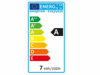 10x GU10 LED Einbaustrahler Chrom glänzend schwenkbar A