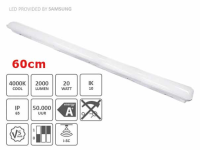 60cm Wannenleuchte LED mit Sensor IP65 S gallery