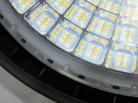 LED high bay light with sensor and low glare 3
