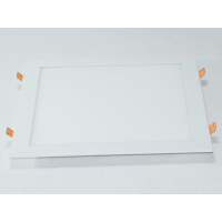 Large flat 30x30cm LED Downlight 3000k 285mm cut out size 1