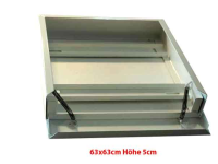 Mounting frame LED Panel 62x62cm white metal 3