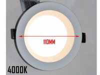 110mm LED Einbaustrahler 90mm Au gallery 9_2nd