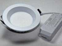 110mm LED Deckenstrahler warmweiß dimmbar Ra90 90mm Au