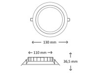 Maßzeichnung 140mm LED Ein gallery 5_2nd