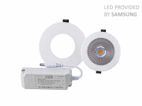 Smart LED reflector recessed luminaire 2300K-4000K dimmable 