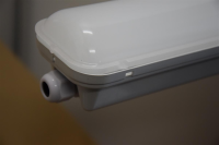 120cm damp proof IP65 LED batten 4000K IK10 Samsung LEDs 5 Y