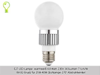 10x E27 LED-Lampe- warmwei&szlig gallery 18_2nd