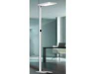 195cm LED floor lamp office or desk in white. Dimmable via t