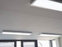 LED ceiling light flat CCT color changing 120x30 dimmable si