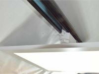 LED panel for track rails 30x30cm CRI92 different light colo