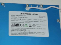 30x30cm LED panel Warm white wit gallery 4_2nd