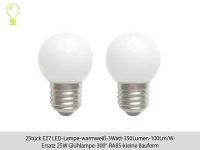 2Stück E27 LED-Lampe-warmweiß gallery