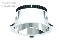 190mm LED Einbaustrahler Silber  gallery 12_2nd