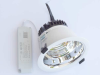 LED Einbaustrahler 190mm Silber dimmbar mit Wechselreflektor