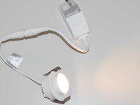 This mini recessed spotlight can be used, for example, on ce