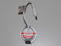 50mm Mini Recessed Spotlight Black Dimmable CRI95 IP44 5 Yea