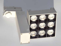 Track spotlight LED in floodlight optic 4000K 30W 2400Lumen 