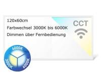 Großes 120x60cm LED Panel dimmbar  gallery