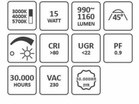 Inexpensive luminaires Track system dimmable Adjustable ligh