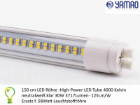 30W T8 LED Röhre 150cm 4000K-klar o gallery