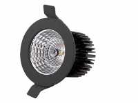 LED Downlight Schwarz dimmbar 116mm Warm gallery