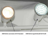 10 X GU10 LED-Leuchtmittel mit Schutzgla gallery