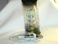 10 pieces C40/E14 LED candle 4Watt -clear or frosted 3
