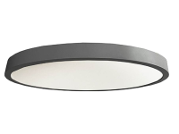 Black ceiling light round 80 cm dimmable Light colour...