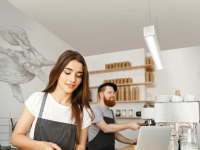 LED pendant luminaire office 4000K neutral white 120cm with 