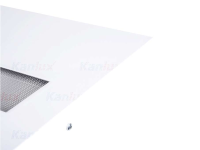 Flache Bürodeckenleuchte 60x60cm 4000K 4500 Lumen UGR19