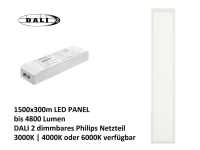Wir liefern das LED Panel 150x30 Dali in den Lichtfarben 300