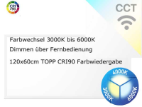 Großes 120x60cm LED Panel mit Topp gallery