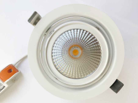 Tiltable LED downlight 170mm CRI99+ full spectrum 6500K 150-