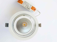 Tiltable LED downlight 170mm CRI99+ full spectrum 6500K 150-