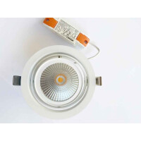 Schwenkbarer LED Deckenstrahler dimmnbar 170mm CRI99+ Vollsp