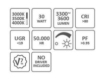 Einstellbare Lichtfarbe | einstellbares flimmerfreies Netzte