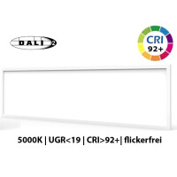 Topp LED Panel 120x30cm Dali dimmable with CRI92+ colour ren