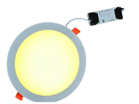 240mm flat LED recessed light IP44 2000 lumen 5