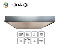 LED Deckenlampe Schwarz Dali dimmbar 60  gallery