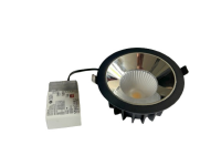 Beautiful 8Watt 115mm LED spotlight black dimmable with...