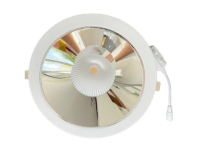 162mm Led recessed downlight dimmable silver reflector UGR19