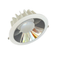 162mm Led recessed downlight dimmable silver reflector UGR19