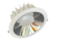 162mm Led recessed downlight dimmable silver reflector UGR19