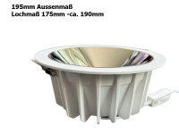 Optisch moderner 195mm Led Einbaustrahle gallery