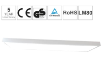 Office ceiling lamp 120x30cm computer workplace ceiling moun