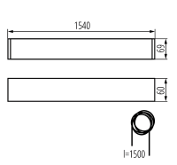 Lots of light, flicker-free tubes and glare-free light emiss