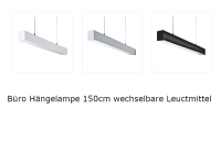 150cm pendant lights office lighting with replaceable T8 LED